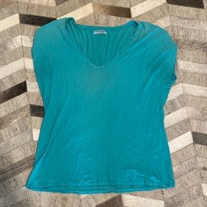 Michael Stars Cotton Shirt Teal